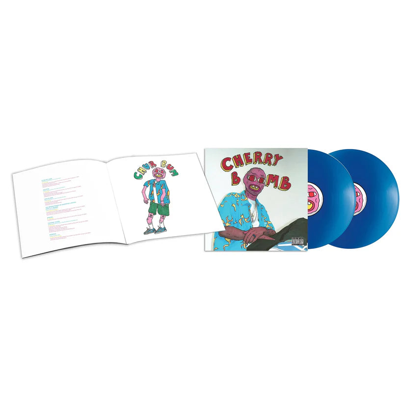 Tyler The Creator - Cherry Bomb (Mask Cover Translucent Blue Vinyl) (New vinyl)