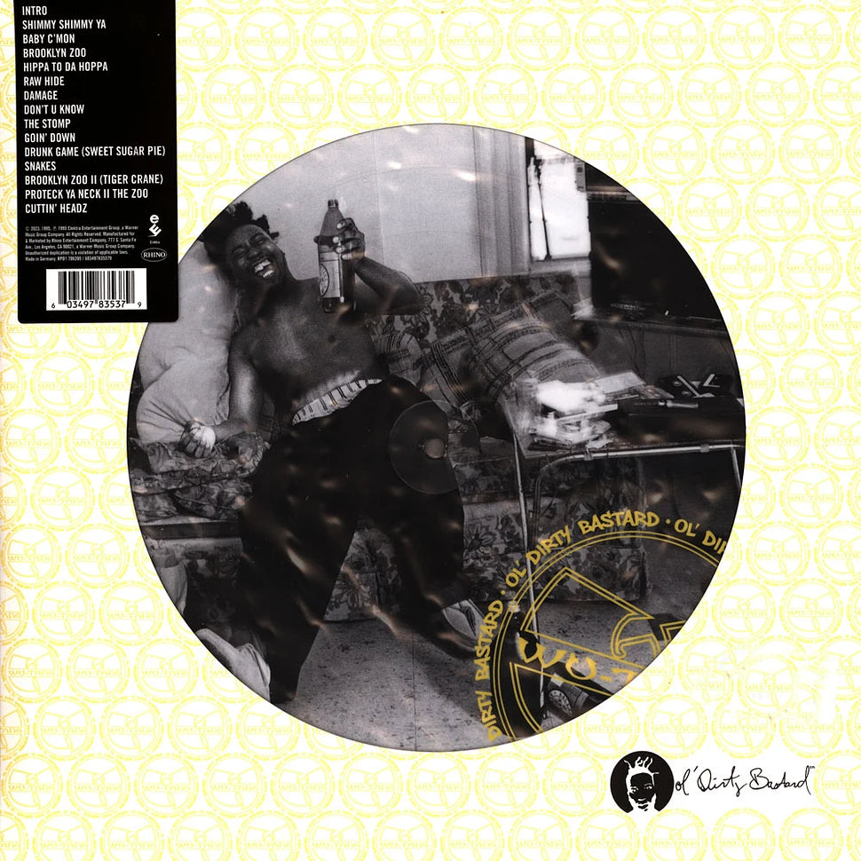 Ol' Dirty Bastard - Return To 36 Chambers (Dirty Version) (Exclusive Picture Disc) (New vinyl)