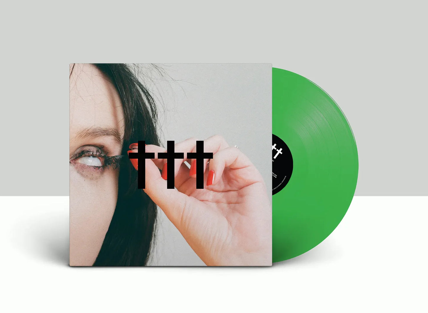+++ (Crosses) - PERMANENT.RADIANT EP (Indie Exclusive Limited Edition Neon Green Vinyl)