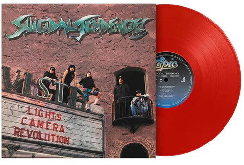 Suicidal Tendencies- Lights Camera Revolution (Red Vinyl) (35th anniversary limited edition numbered)