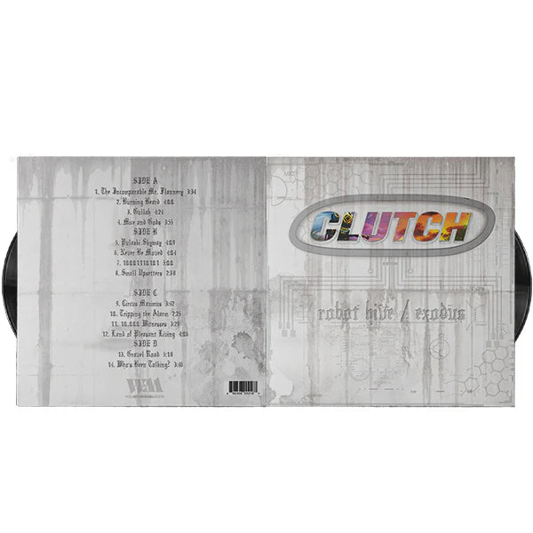 Clutch Robot Hive / Exodus 2-LP (New vinyl)