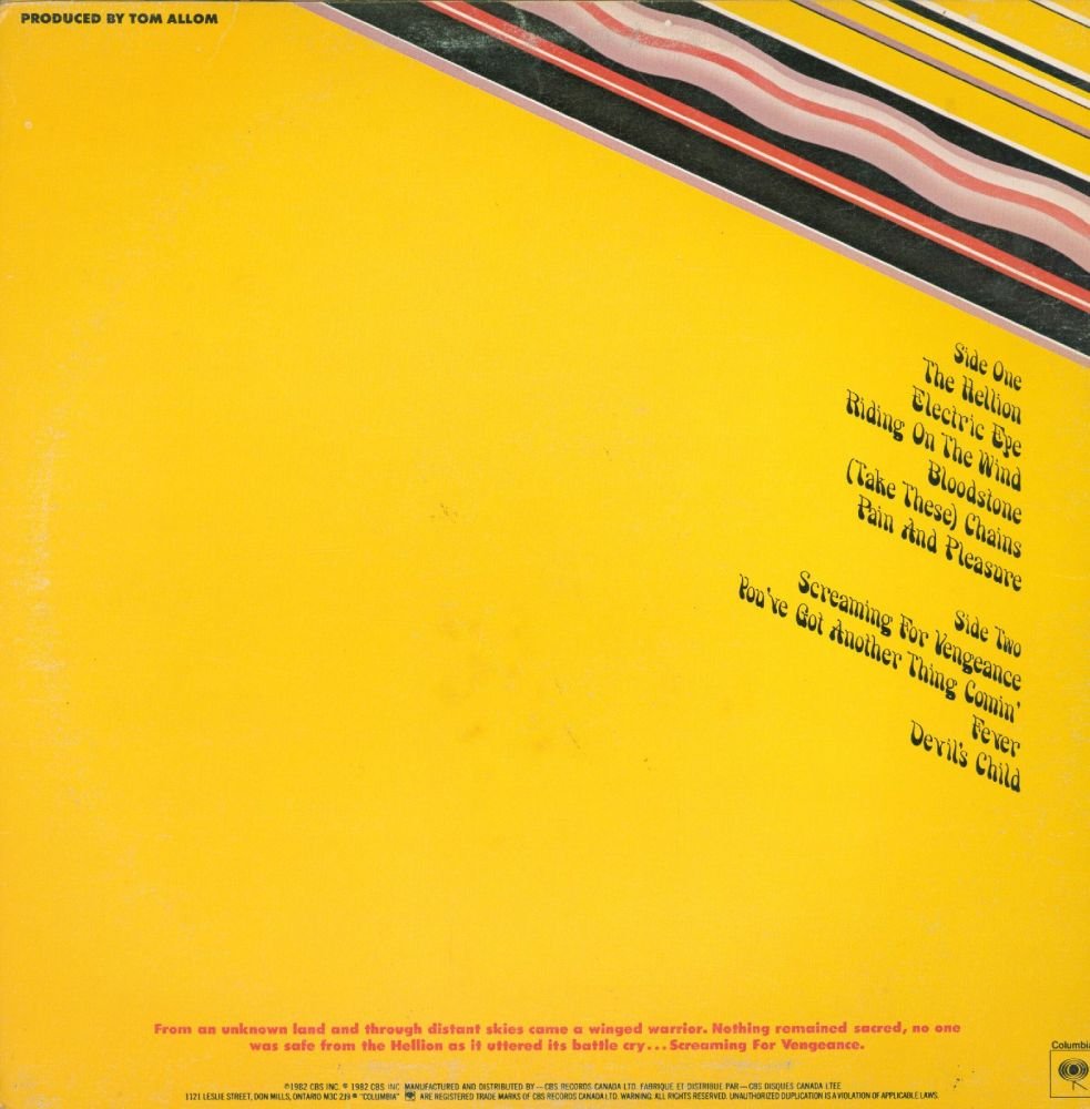 Judas Priest - Screaming For Vengeance (New Vinyl)