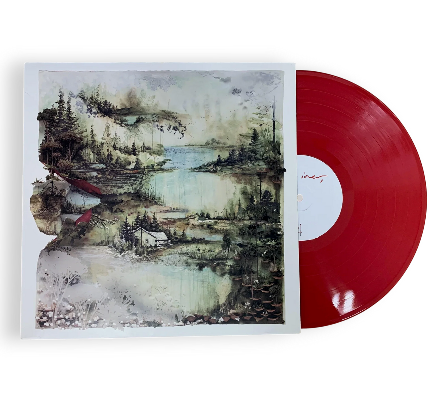 Bon Iver – Bon Iver, Bon Iver (Used limited edition red vinyl)