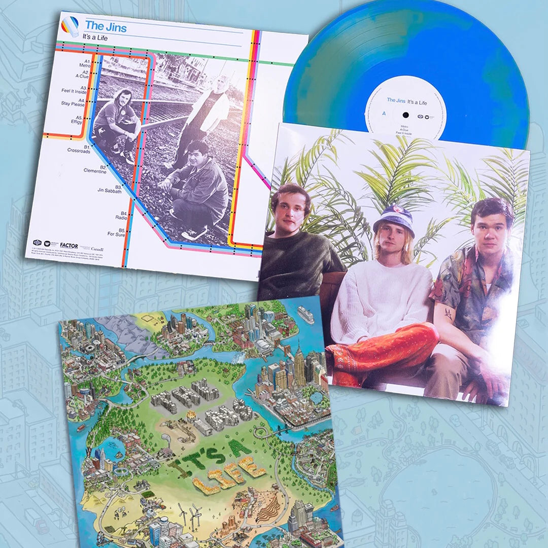 The Jins - It's a life (Blue/Green Planet New Vinyl)