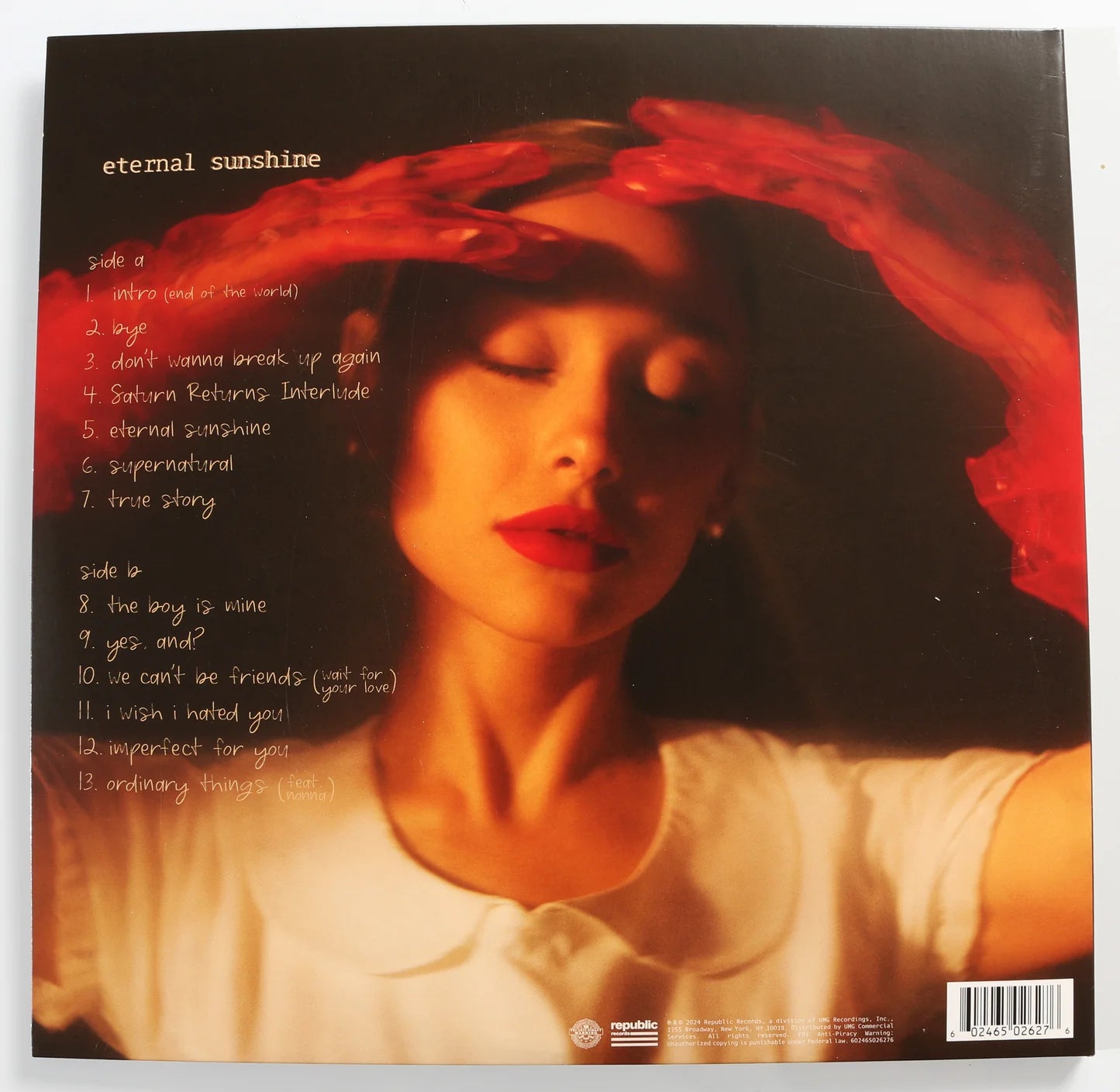 Ariana Grande - Eternal Sunshine (Ruby exclusive vinyl)