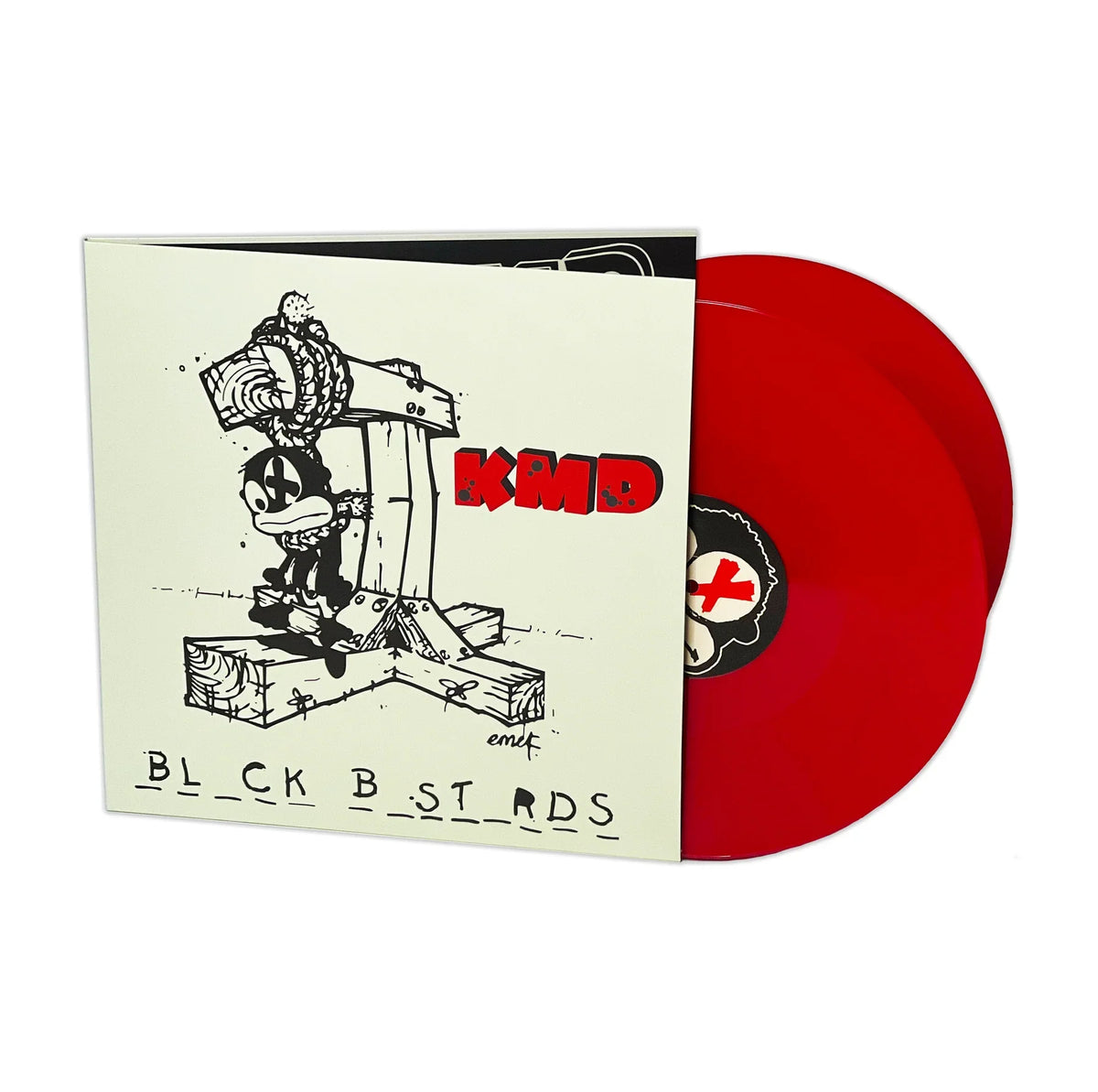 KMD – Black Bastards (New Red Vinyl)
