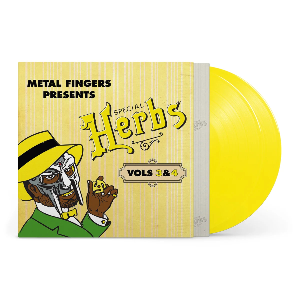MF Doom - Metal Fingers Presents: Special Herbs Vol 3 & 4 (New Lemon Yellow Vinyl)