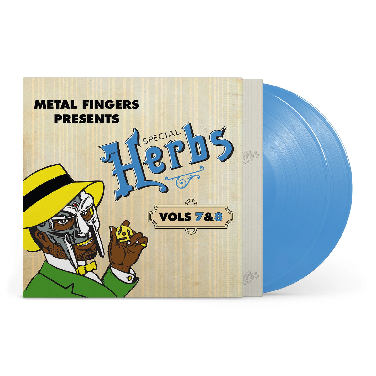 MF Doom - Metal Fingers Presents: Special Herbs Vol 7 & 8 (New Sky Blue Vinyl)