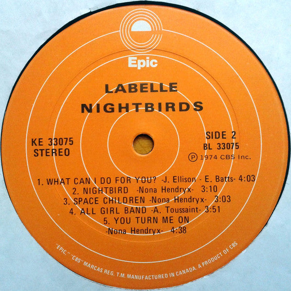 LaBelle – Nightbirds (Used vinyl)