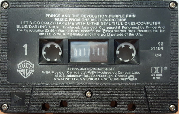 Prince And The Revolution – Purple Rain (Used cassette)