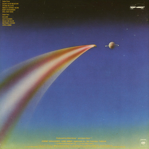 Journey – Escape (Used vinyl)