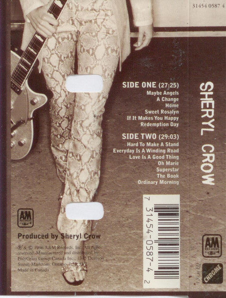 Sheryl Crow – Sheryl Crow - Used cassette