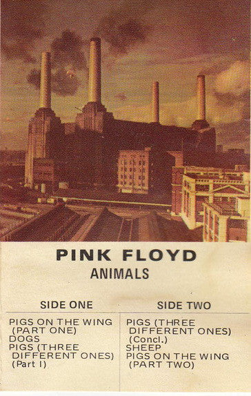 Pink Floyd – Animals (Used cassette) (Yellow labels)