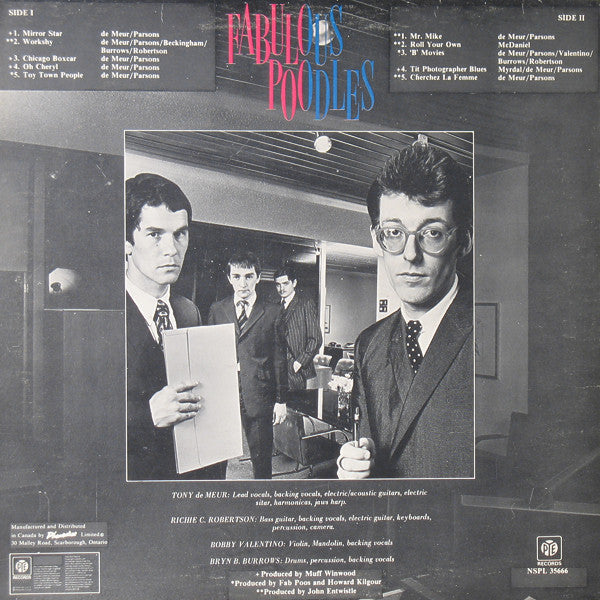 Fabulous Poodles – Mirror Stars (Used vinyl)