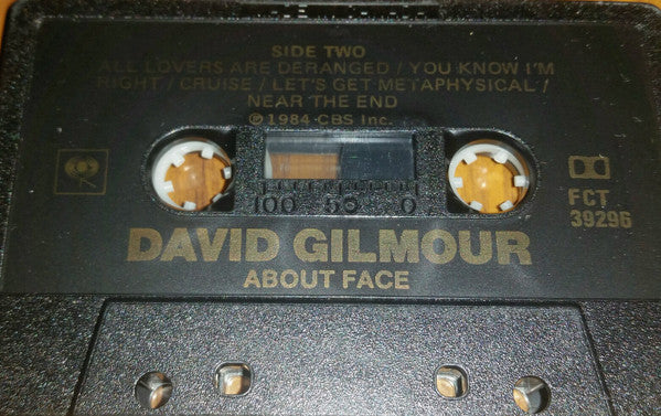 David Gilmour – About Face (Used cassette)