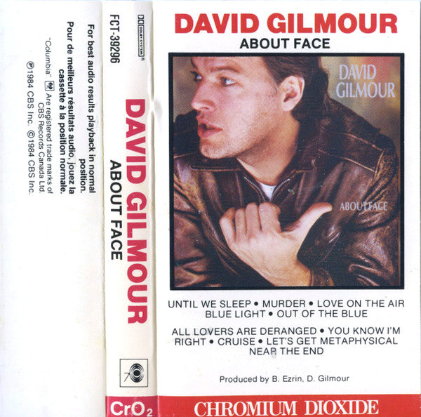 David Gilmour – About Face (Used cassette)