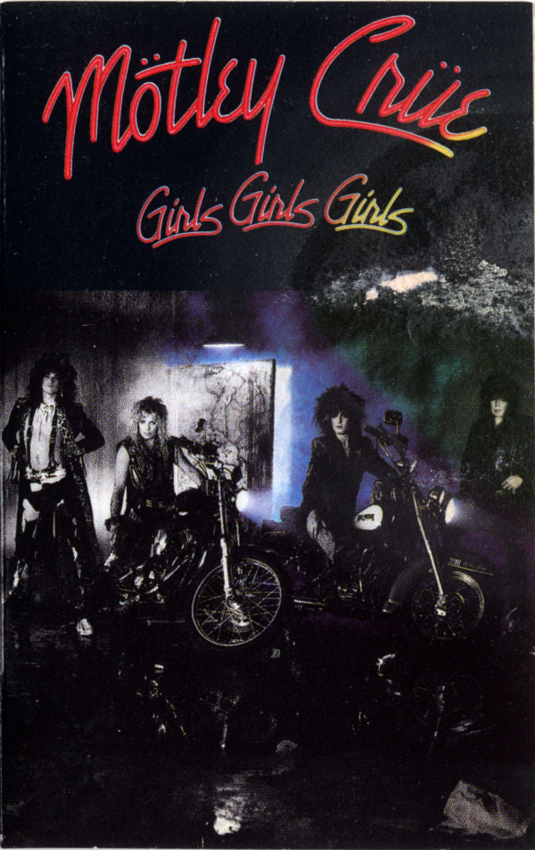 Mötley Crüe – Girls, Girls, Girls (Used cassette)