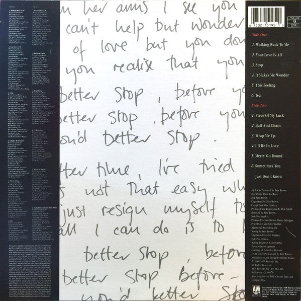 Sam Brown – Stop! (Used vinyl)
