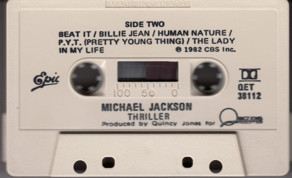 Michael Jackson – Thriller (Used cassette)