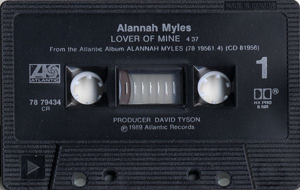 Alannah Myles – Lover Of Mine B/W Kick Start My Heart (Used cassette)
