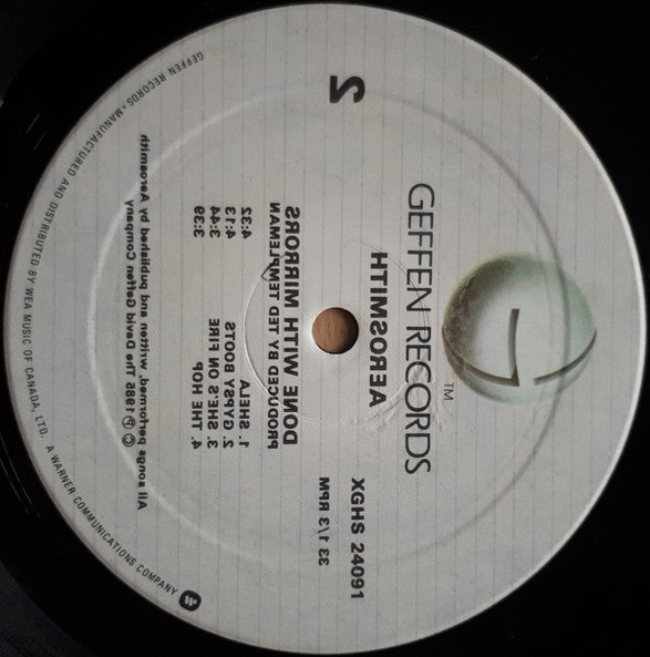 Aerosmith – Done With Mirrors (Used vinyl)