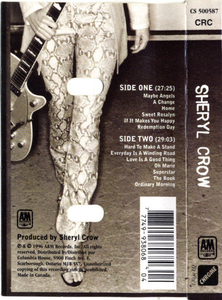 Sheryl Crow – Sheryl Crow (Used cassette)
