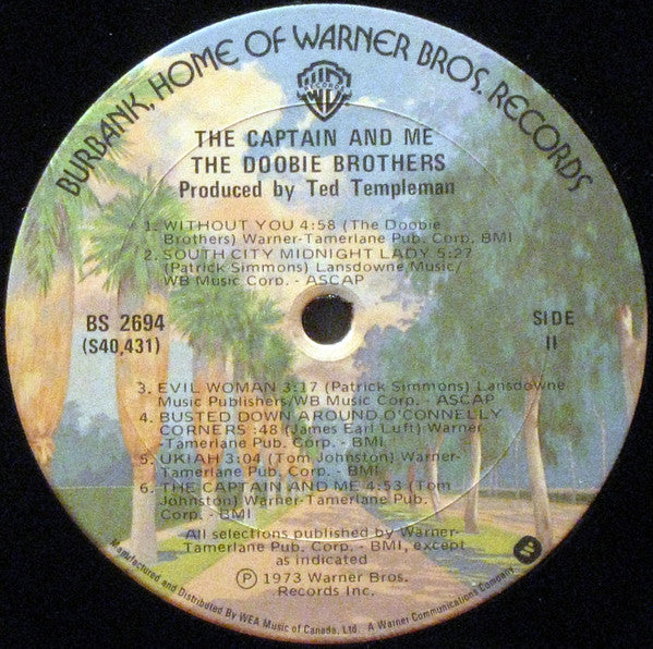 The Doobie Brothers – The Captain And Me (Used vinyl)