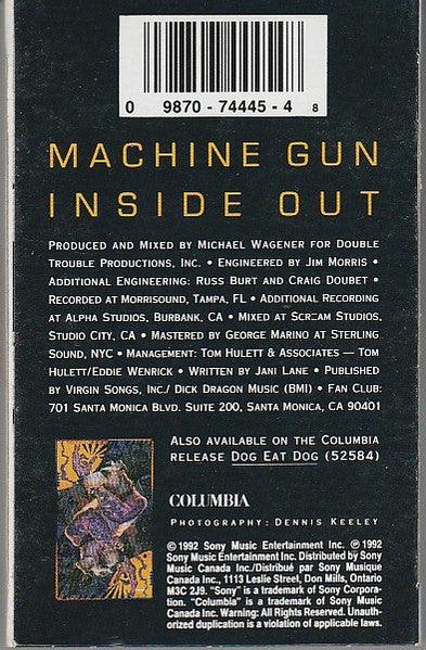 Warrant – Machine Gun (Used cassette)