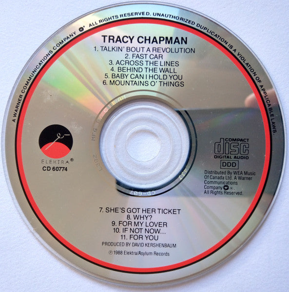 Tracy Chapman – Tracy Chapman (Used CD)