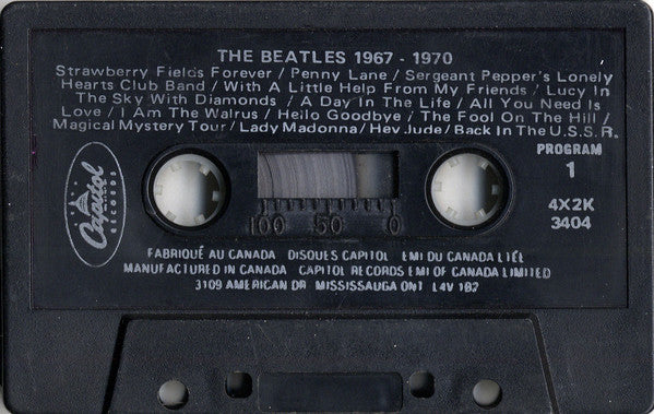 The Beatles – 1967-1970 (Used cassette)