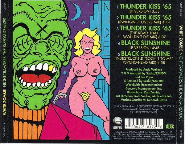 White Zombie – Nightcrawlers: The KMFDM Remixes - Used CD
