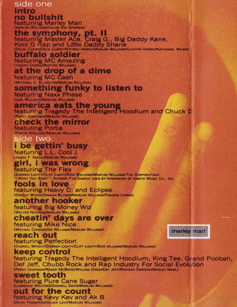 Marley Marl – In Control Volume II (For Your Steering Pleasure) (Used cassette)