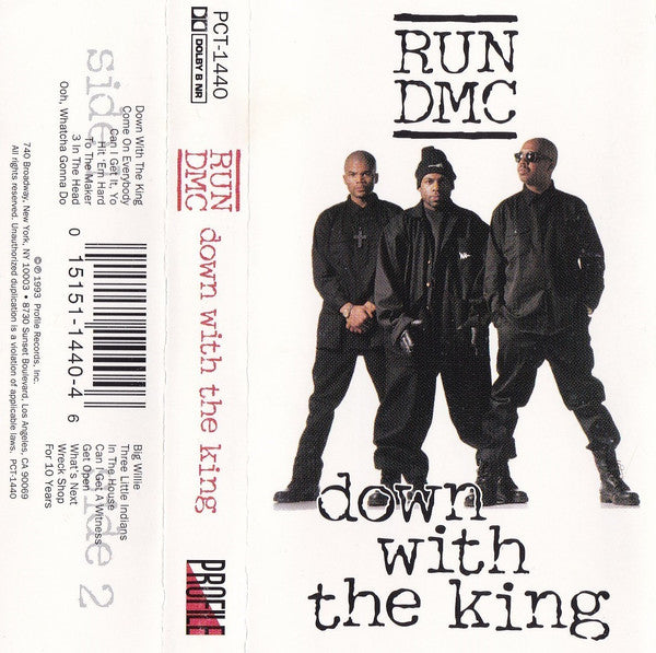 Run-DMC – Down With The King (Used cassette)