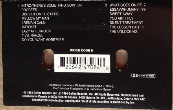 The Roots – Do You Want More?!!!??! (Used cassette)