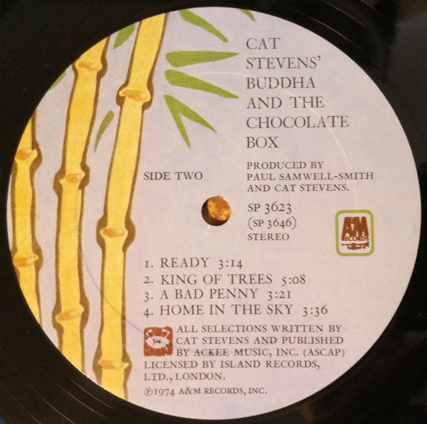 Cat Stevens – Buddha And The Chocolate Box (Used vinyl)