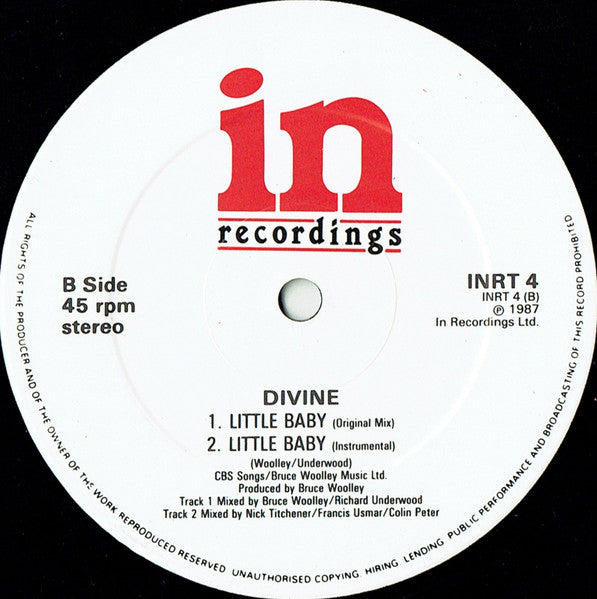 Divine – Little Baby (Used vinyl)