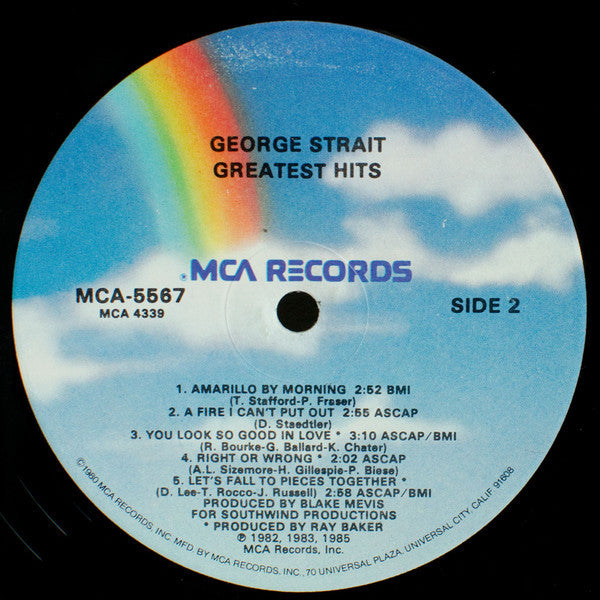 George Strait – Greatest Hits (Used vinyl)