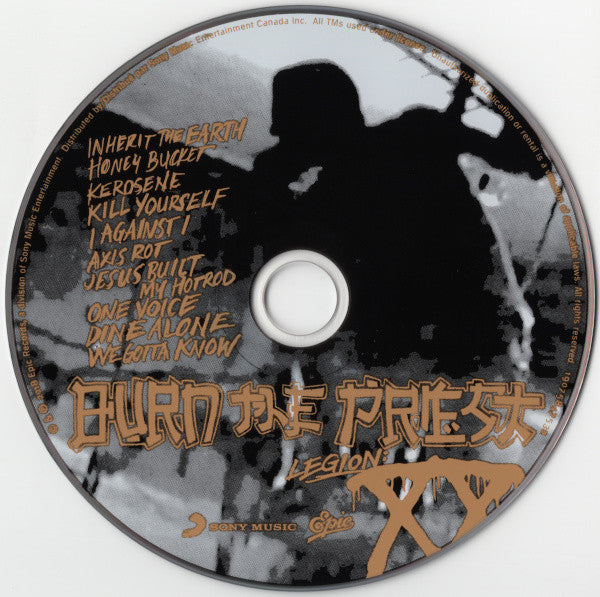 Burn The Priest – Legion: XX (Used CD)