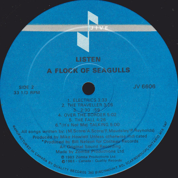 A Flock Of Seagulls – Listen (Used vinyl)