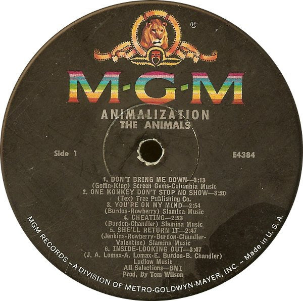 The Animals – Animalization (Used vinyl)