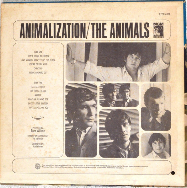 The Animals – Animalization (Used vinyl)