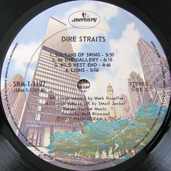Dire Straits – Dire Straits (Used vinyl)