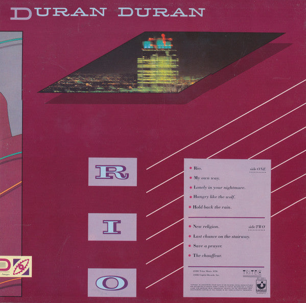 Duran Duran – Rio (Used vinyl)