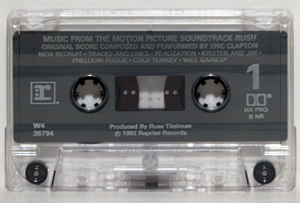 Eric Clapton – Music From The Motion Picture Soundtrack Rush (Used cassette)