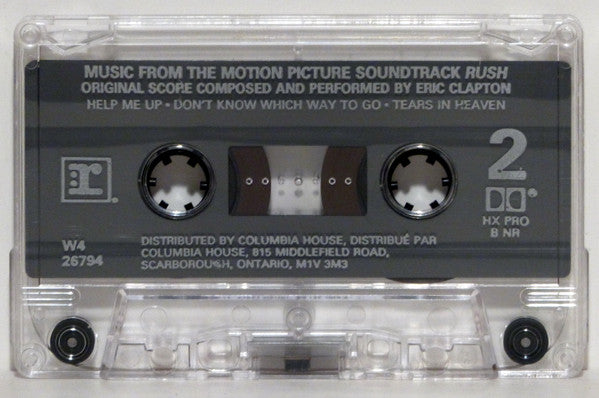 Eric Clapton – Music From The Motion Picture Soundtrack Rush (Used cassette)