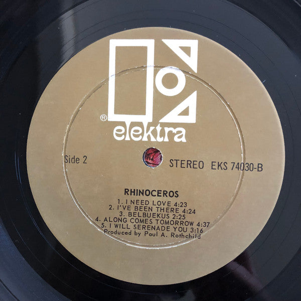 Rhinoceros – Rhinoceros (used vinyl)