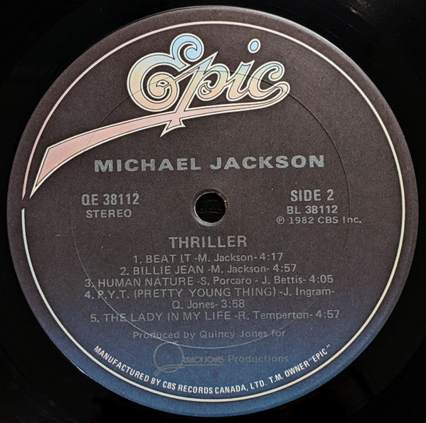 Michael Jackson – Thriller (Used vinyl)