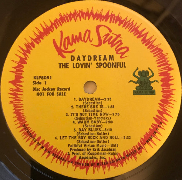 The Lovin' Spoonful – Daydream (Used vinyl) (Promo disc jockey copy)