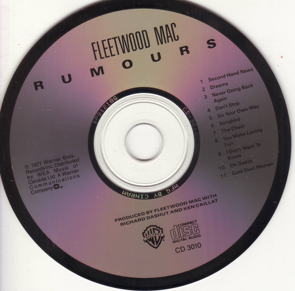 Fleetwood Mac – Rumours - Used CD