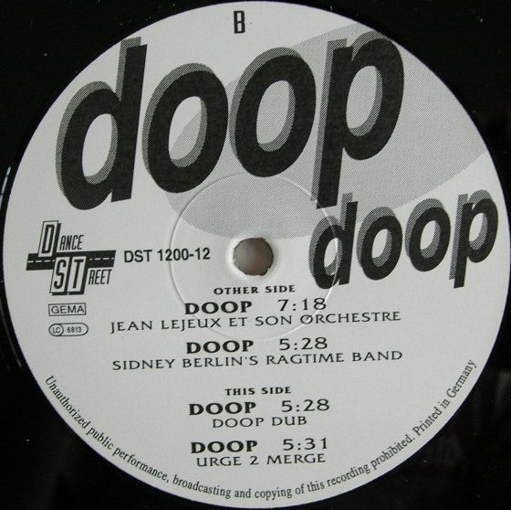 Doop – Doop (Used vinyl)